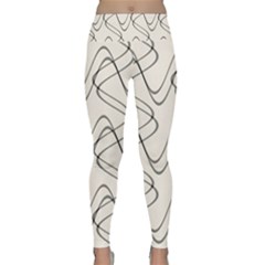Retro Fun 821d Lightweight Velour Classic Yoga Leggings by PatternFactory