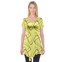 Retro Fun 821c Short Sleeve Tunic  by PatternFactory