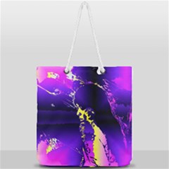 Garth Full Print Rope Handle Tote (large) by MRNStudios