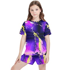 Garth Kids  Tee And Sports Shorts Set by MRNStudios