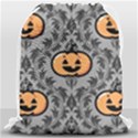 Pumpkin Pattern Drawstring Bag (Large) View1
