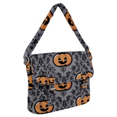 Pumpkin Pattern Buckle Messenger Bag by NerdySparkleGoth