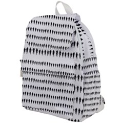 Athletic Running Graphic Silhouette Pattern Top Flap Backpack by dflcprintsclothing
