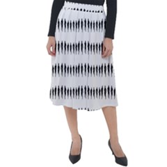 Athletic Running Graphic Silhouette Pattern Classic Velour Midi Skirt  by dflcprintsclothing
