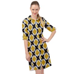 Screenshot 20210817-153148 2 Long Sleeve Mini Shirt Dress by BirdLegs