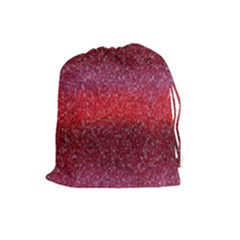 Red Sequins Drawstring Pouch (large) by SychEva