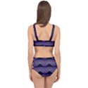 Digital Waves Cage Up Bikini Set View2