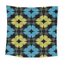 Digital Floral Square Tapestry (large) by Sparkle