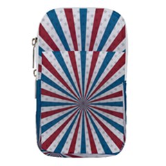 Usa-deco-background Waist Pouch (small) by Sudhe