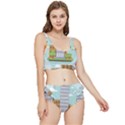 Roma-landmark-landscape-italy-rome Frilly Bikini Set View1