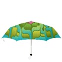 Background-color-texture-bright Folding Umbrellas View3