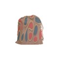 Background-abstract-non-seamless Drawstring Pouch (Small) View1