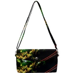 Science-fiction-forward-futuristic Removable Strap Clutch Bag by Sudhe