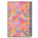 Multicolored Splashes And Watercolor Circles On A Dark Background 5.5  x 8.5  Notebook View2