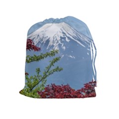 Mountain-mount-landscape-japanese Drawstring Pouch (xl) by Sudhe