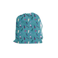 Manicure Supplies  Nail Polish Drawstring Pouch (medium) by SychEva