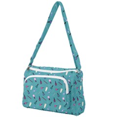 Manicure Supplies  Nail Polish Front Pocket Crossbody Bag by SychEva