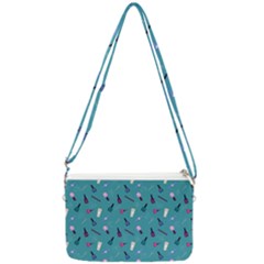 Manicure Supplies  Nail Polish Double Gusset Crossbody Bag by SychEva