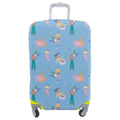 Beautiful Girls With Drinks Luggage Cover (medium) by SychEva