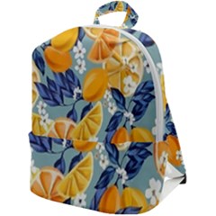 Floral Zip Up Backpack by Sparkle