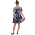 Satellite Off Shoulder Velour Dress View2