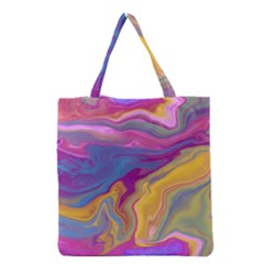 Flow Grocery Tote Bag by kiernankallan