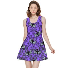 Halloween Friggin Bats Inside Out Reversible Sleeveless Dress by NerdySparkleGoth