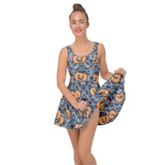 Halloween Jack O Lantern Inside Out Casual Dress by NerdySparkleGoth