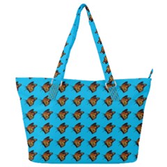 Monarch Butterfly Print Full Print Shoulder Bag by Kritter