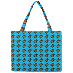 Monarch Butterfly Print Mini Tote Bag by Kritter