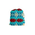 Shapes Rows Drawstring Pouch (Small) View1
