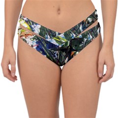 Snow In A City-1-1 Double Strap Halter Bikini Bottom by bestdesignintheworld