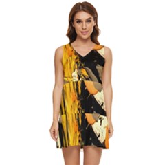 Before The Easter-1-1 Tiered Sleeveless Mini Dress by bestdesignintheworld