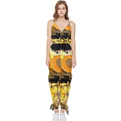 Before The Easter-1-4 Sleeveless Tie Ankle Jumpsuit by bestdesignintheworld