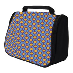 Yellow Circles On A Purple Background Full Print Travel Pouch (small) by SychEva