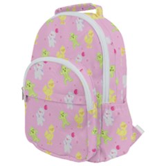 Pastel Adventure Rounded Multi Pocket Backpack by thePastelAbomination