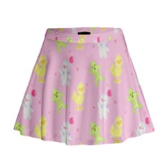 Pastel Adventure Mini Flare Skirt by thePastelAbomination