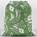 Folk flowers pattern Floral surface design Seamless pattern Drawstring Bag (Large) View2