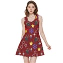 Krampus with Brat Red Inside Out Reversible Sleeveless Dress View1