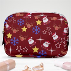 Santa Red Make Up Pouch (small) by NerdySparkleGoth