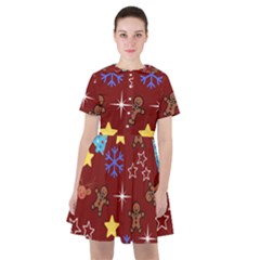 Gingy Red Sailor Dress by NerdySparkleGoth