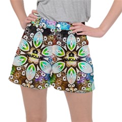 375 Chroma Digital Art Custom Ripstop Shorts by Drippycreamart