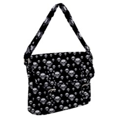 Skullmusician Buckle Messenger Bag by Sparkle