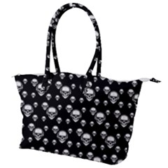 Skullmusician Canvas Shoulder Bag by Sparkle