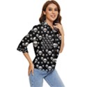 Skullmusician Women s Quarter Sleeve Pocket Shirt View2