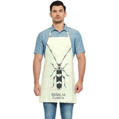 Banded Alder Borer  Kitchen Apron by Limerence