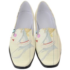 Clown Maiden Women s Classic Loafer Heels by Limerence