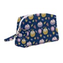 Autumn Pumpkins Wristlet Pouch Bag (Medium) View1