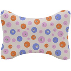 Colorful Balls Seat Head Rest Cushion by SychEva