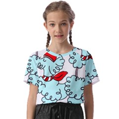 Doodle Poodle  Kids  Basic Tee by IIPhotographyAndDesigns